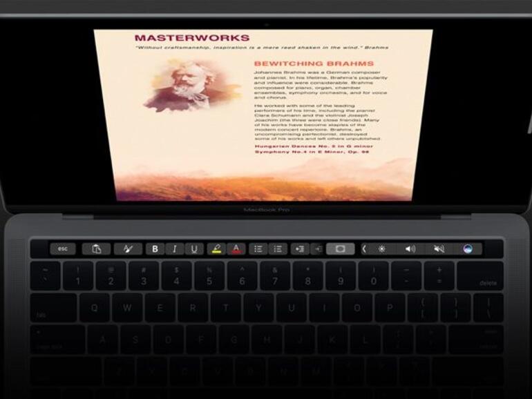 Office für Mac mit Touch-Bar-Unterstützung