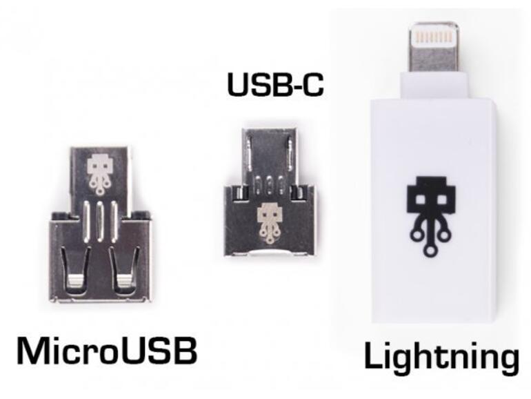 USB Killer v3 mit Adapter für Lightning und USB-C
