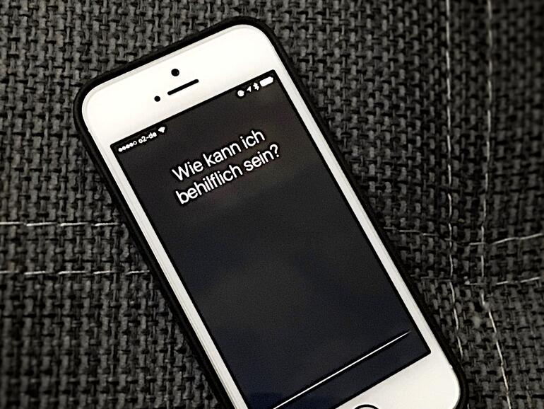 Siri auf dem iPhone