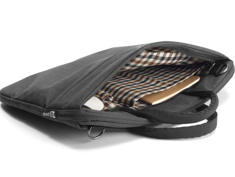 Superslim bietet Platz für Zubehör