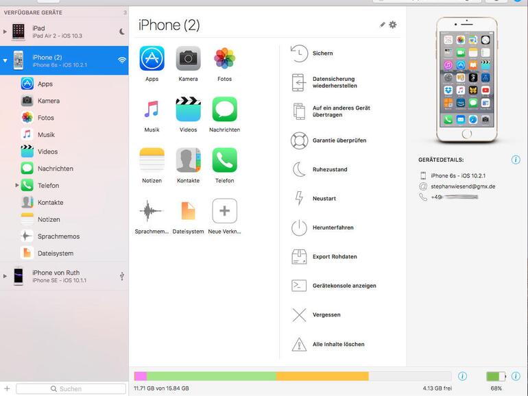 iMazing ist eine interessante Alternative zu iTunes, da es Spezialfunktionen wie das Auslagern von Back-ups bietet.
