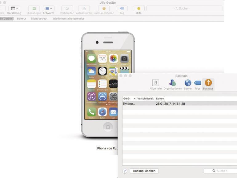 Das Werkzeug Apple Configurator hilft Systemadministratoren bei der Verwaltung einer großen Anzahl an iOS-Geräten.