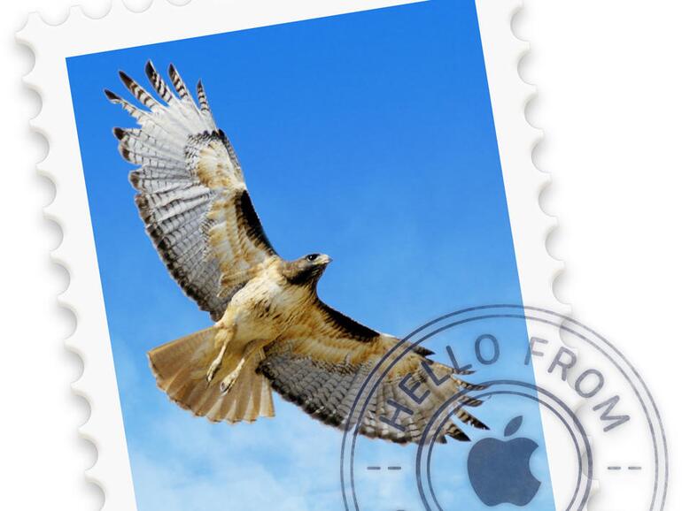 Passen Sie bei Apple Mail die Symbolleiste an Ihre Wünsche an.