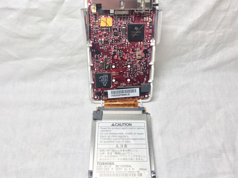 Prototyp des Apple iPod Classic