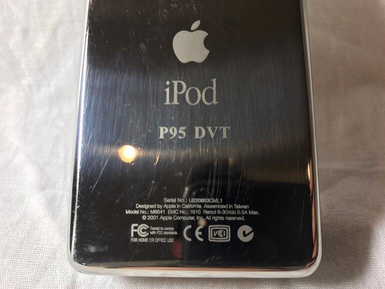 Prototyp des Apple iPod Classic
