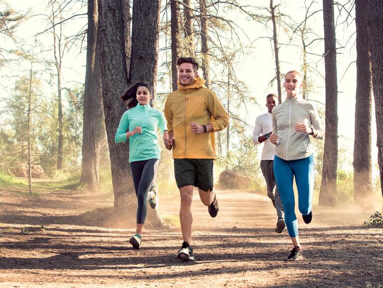 Fitbit Charge 2 beim Joggen