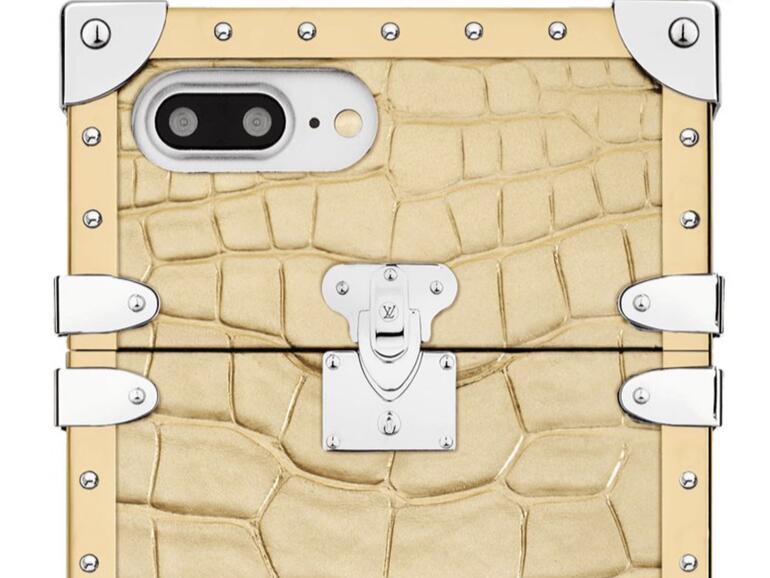 Louis Vuitton Eye-Trunk mit Kroko-Leder