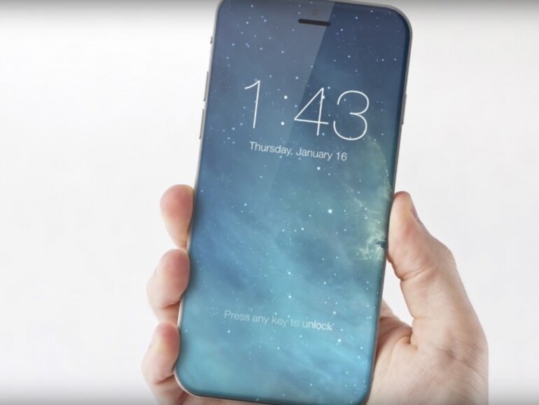 Konzeptbild für das iPhone 8