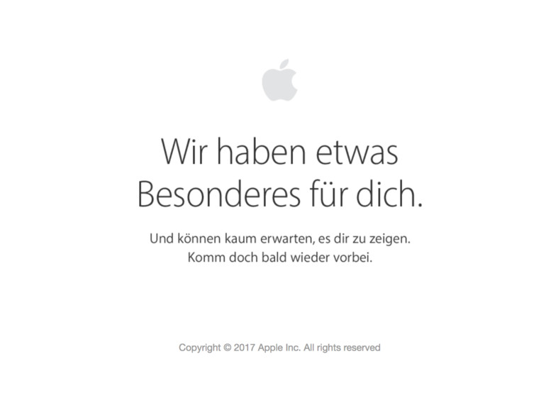 Welche Neuerung bringen uns die Wartungsarbeiten im Apple Online Store?