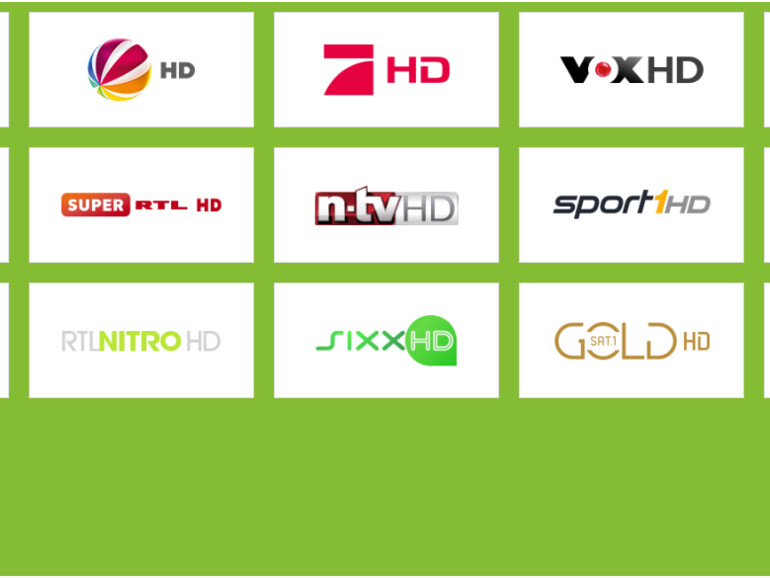 Übersicht der Privatsender, die mit Freenet TV in HD empfangen werden können