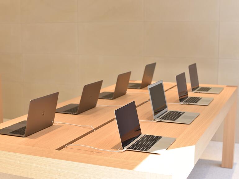 Diese MacBooks warten darauf ausprobiert zu werden
