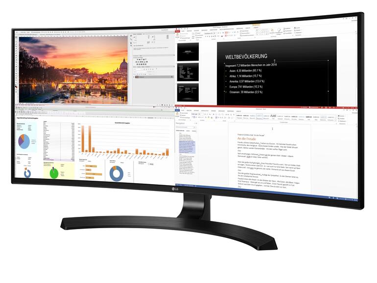Der Curved 34CB88-B gehört ist das Mittelklasse-Modell