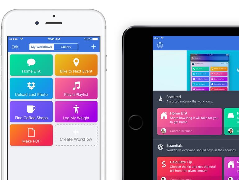 Apple hat kürzlich die Entwickler der Workflow-App gekauft