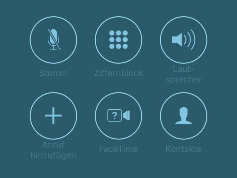 Mit einem einfachen Anruf testen Sie den Telefonchip, das Mikrofon und die Lautsprecher eines iPhone.