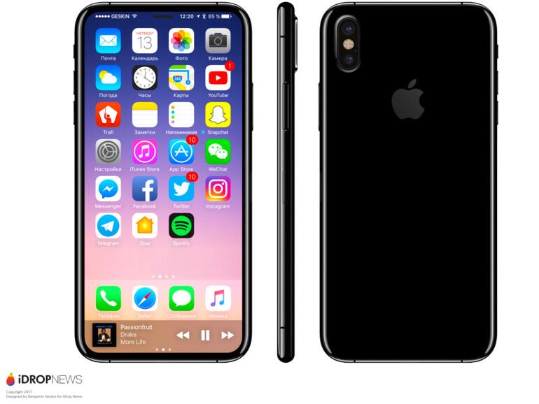 iPhone 8 Rendering