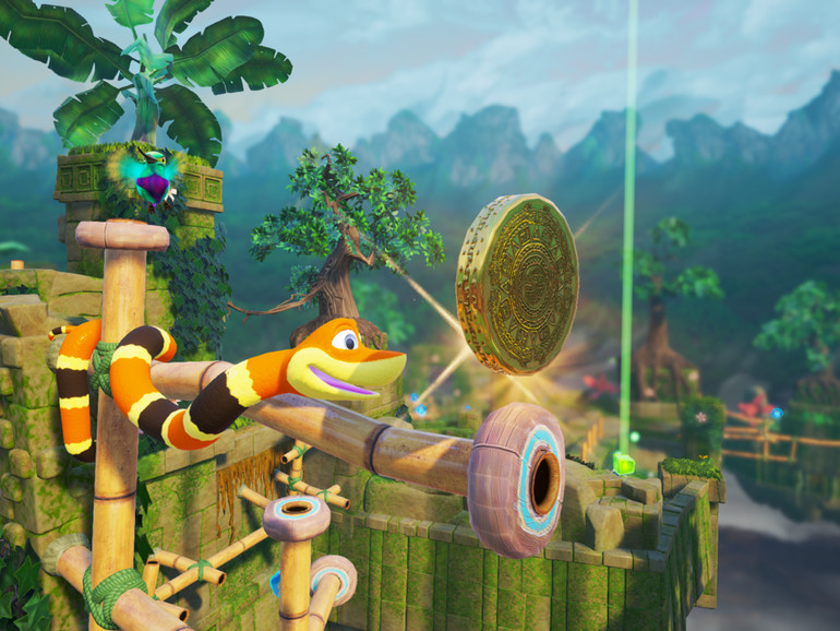 Ein Jump 'n' Run mit einer Schlange als Hauptdarstellerin? Funktioniert erstaunlich gut!