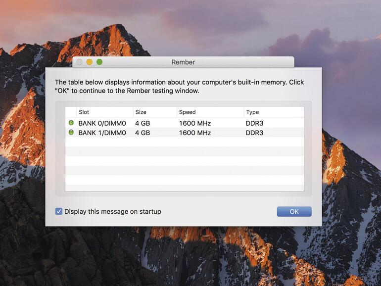 Screenshot zeigt Rember