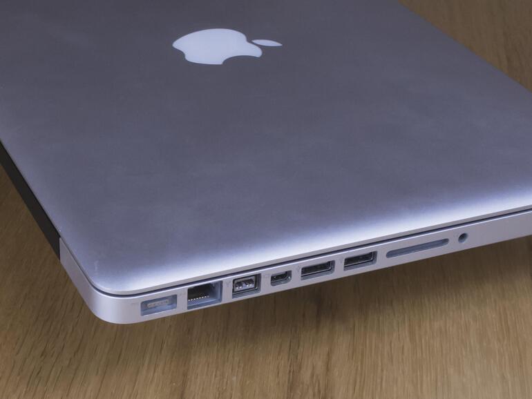 Ein älteres MacBook Pro