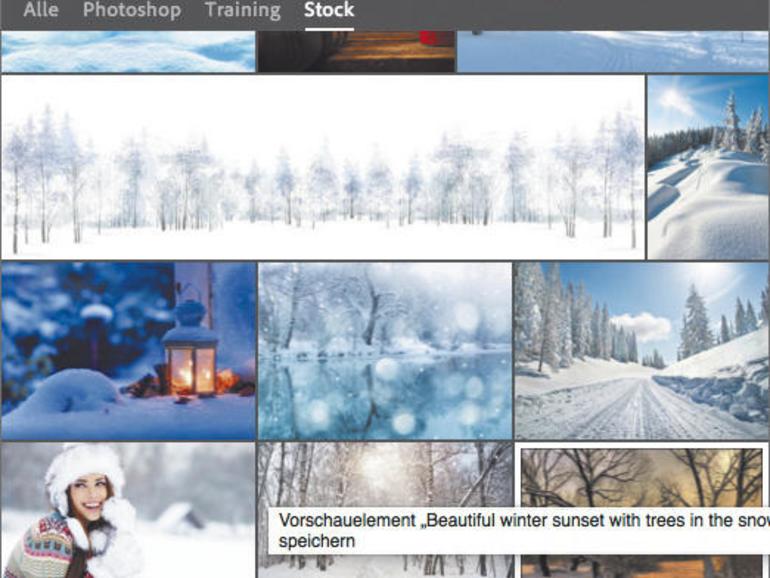 Durch die neue Suchfunktion in Photoshop sparen Sie sich lange Wege durch Menüs.