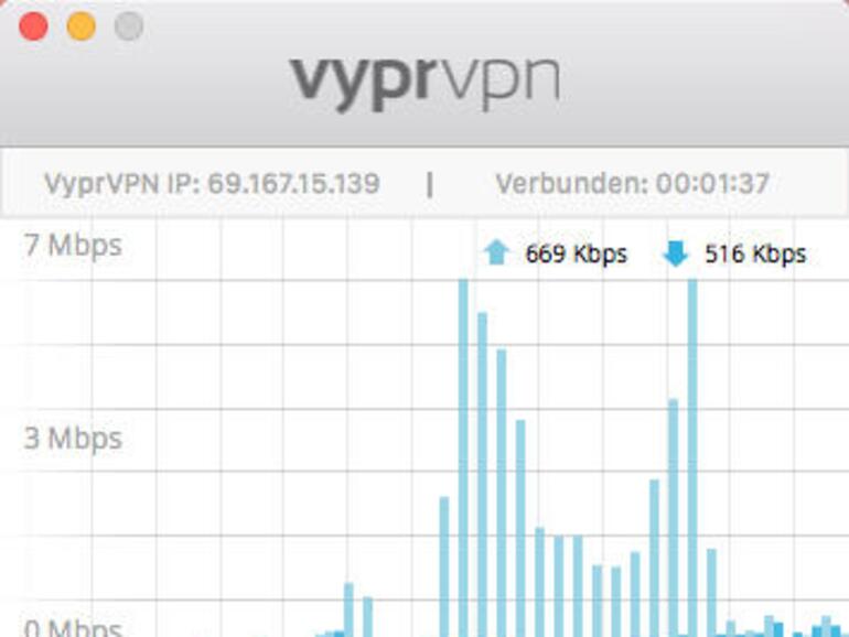 Die Desktop-App von VyprVPN bietet die Option „Kill Switch“. Die Option verhindert Internetverbindungen, wenn VPN nicht aktiv ist.