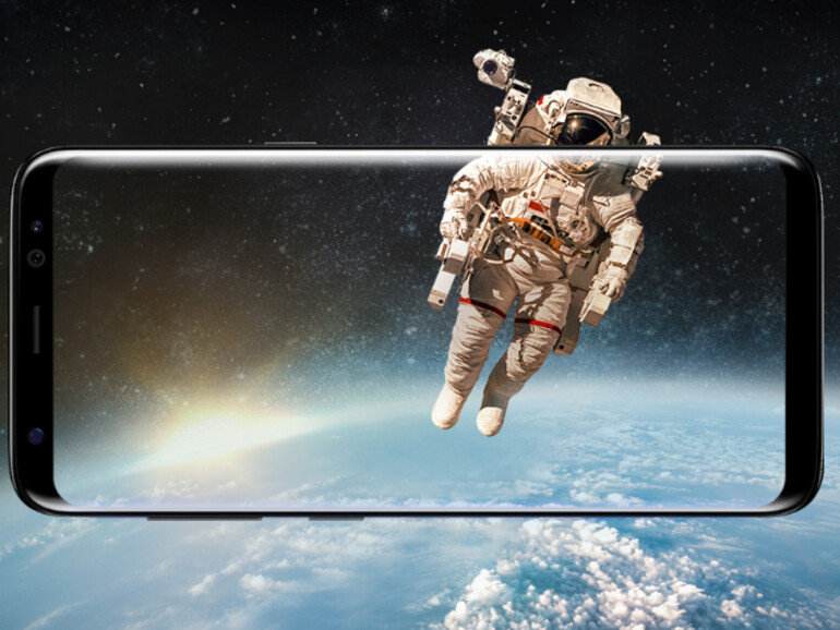 Das Infinity Display des Galaxy S8 ist eindrucksvoll