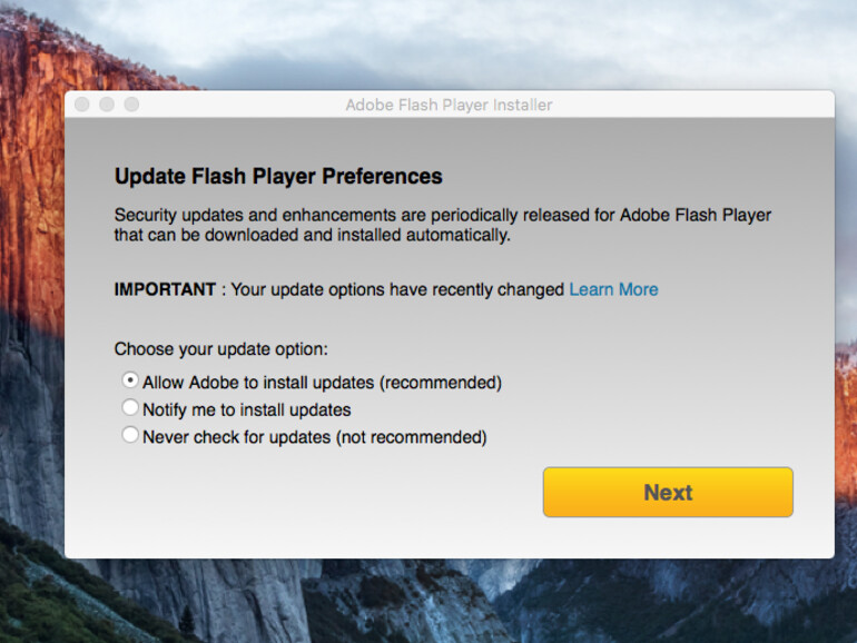 Unter Windows bereits bekannt Malware gibt sich als Flash-Update unter macOS die Ehre
