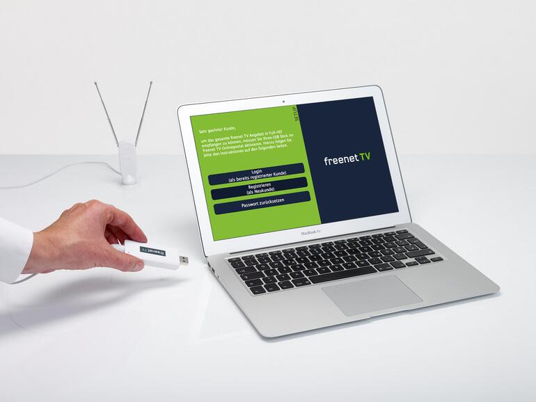 DVB-T2-Stick von Freenet