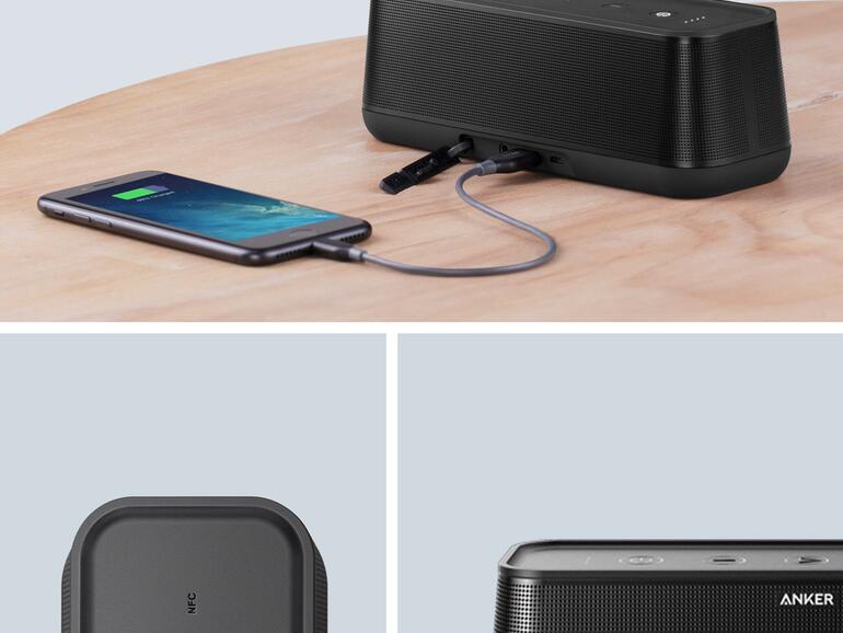 ... lässt Sie aber nicht im Regen stehen, wenn der Smartphone-Akku leer ist