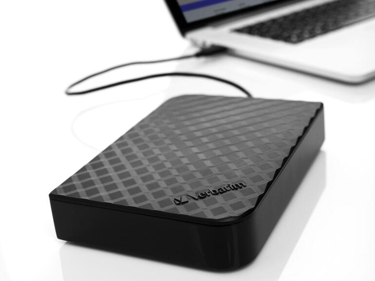 Eine externe Festplatte kann beim Archivieren und Aufräumen nützlich sein