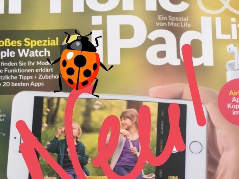 Selbstlöschende Fotos