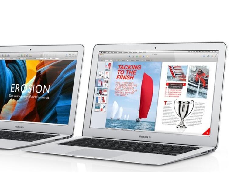 Zwei ältere MacBook Air