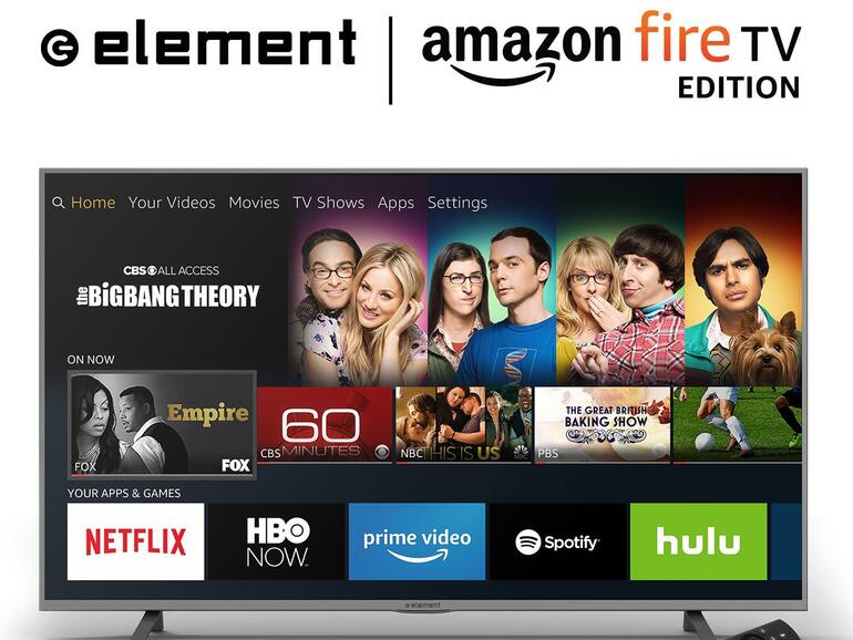 Fernseher von Element Electronics in der „Fire TV“-Edition