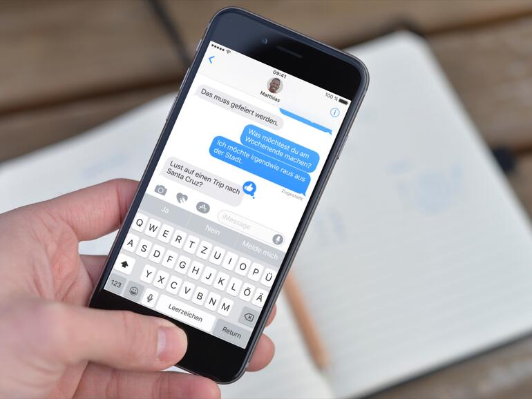 Mit Tapbacks kann man schnell auf Nachrichten reagieren ohne direkt zu antworten