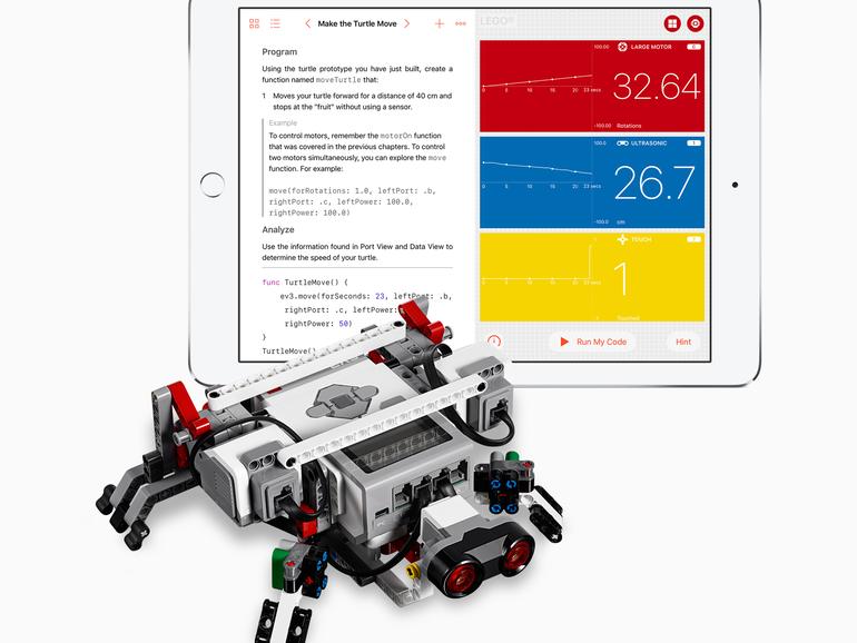 Swift Playgrounds Lässt Programmieranfänger Lego Roboter Steuern
