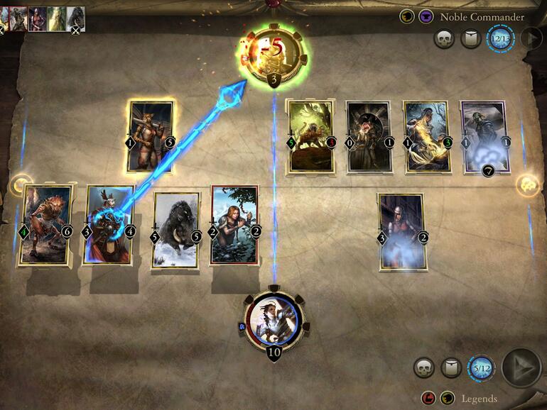Screenshot aus „The Elder Scrolls: Legends“