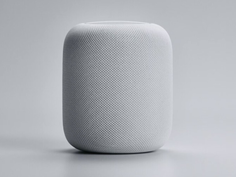 Der HomePod wird in Weiß und Spacegrau erhältlich sein – ab 2018 dann auch in Deutschland.