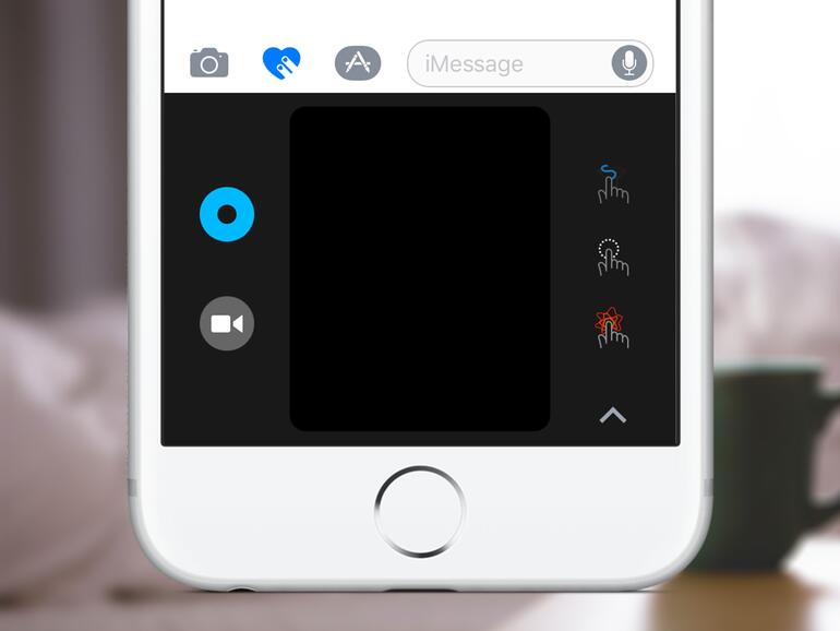 Digital Touch erlaubt in iMessage Zeichnungen