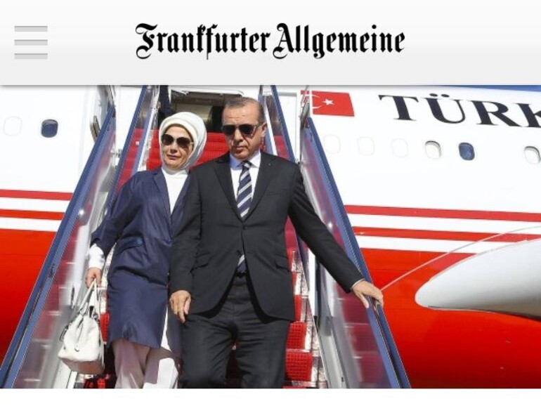 Screenshot aus der FAZ-App