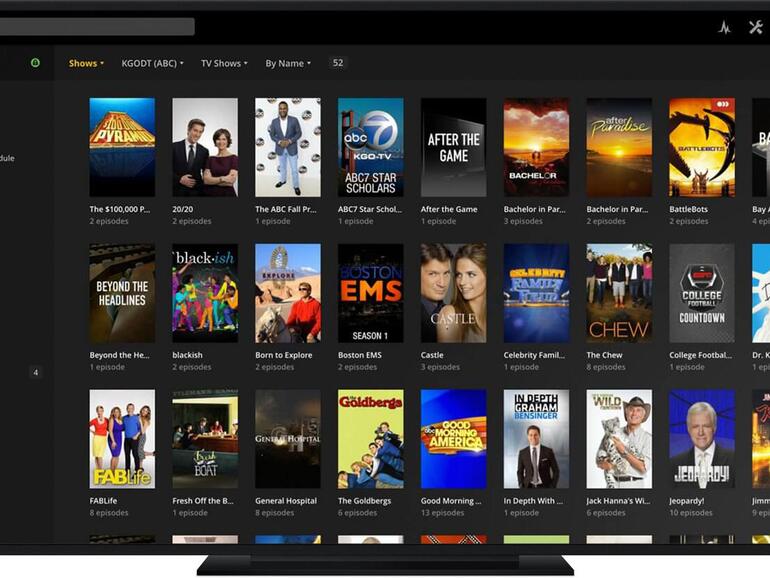 Plex auf dem Fernseher nutzen