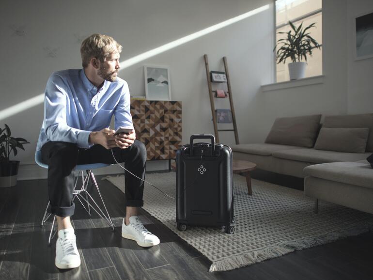 Nicht weniger als 10.400 mAh Kapazität liefert der Bluesmart One – das reicht für mehrere iPhone-Aufladungen.