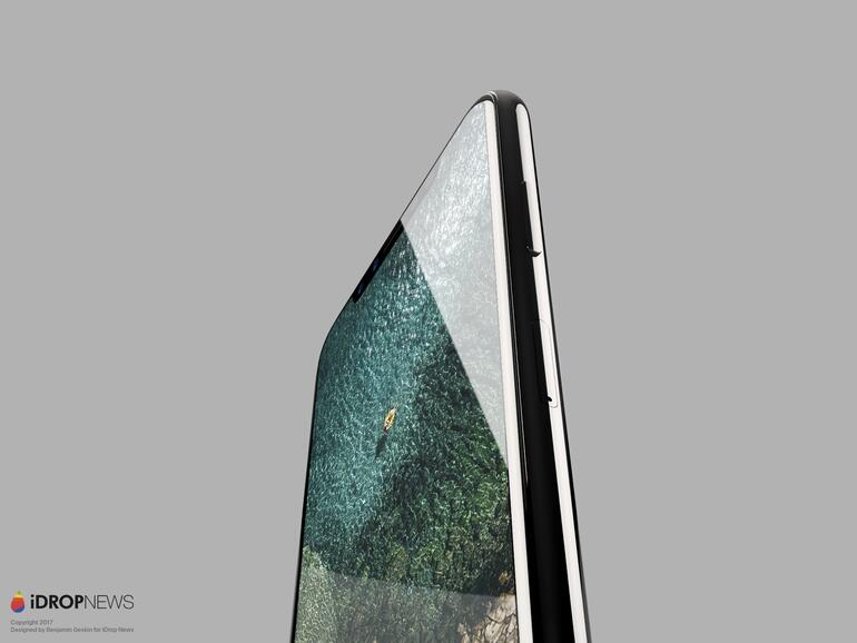 Das iPhone 8 soll fast randlos werden