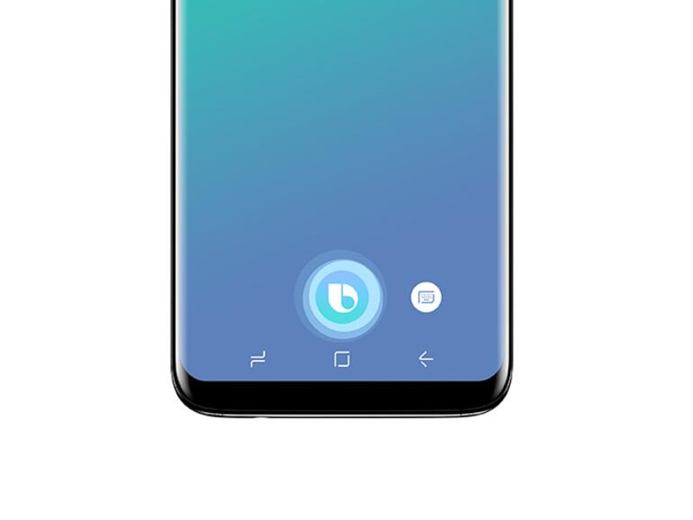 So sieht Bixby auf dem Galaxy S8 aus. 