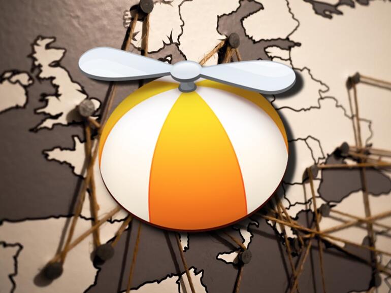 So würde die neue Karte von Little Snitch 4 analog aussehen…