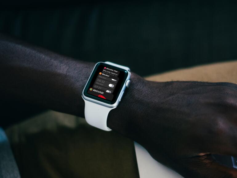 Das Dock erleichtert den Zugriff auf oft benutzte Apps