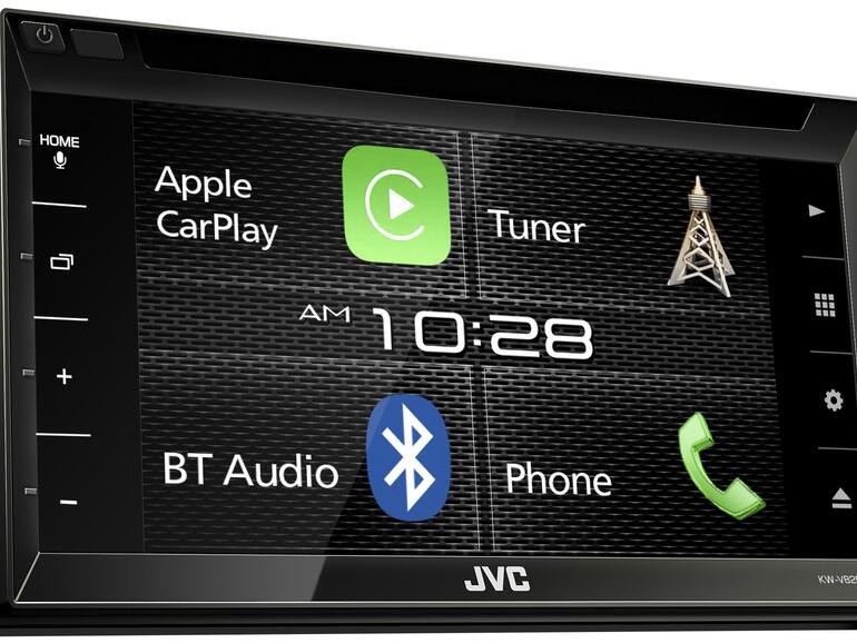 Haben Sie noch eine große CD-Sammlung, können Sie diese mit dem JVC KW-V820BT abspielen.