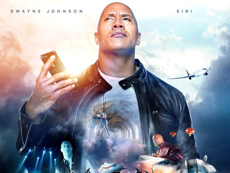 Dwayne Johnson und Siri rocken den Tag