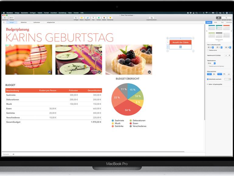 Numbers So Gelingt Der Einstieg In Die Excel Alternative Von Apple Mac Life