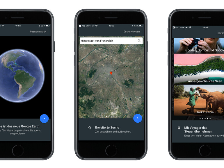 Die erweiterte Suche ist eine der neuen Funktionen.