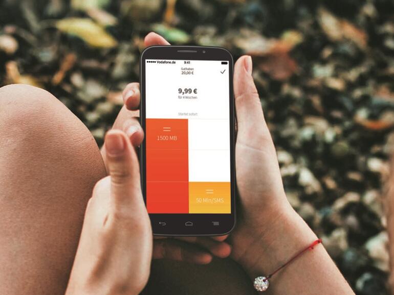 So sehen die zwei Schieberegler in der CallYa Flex-App aus.