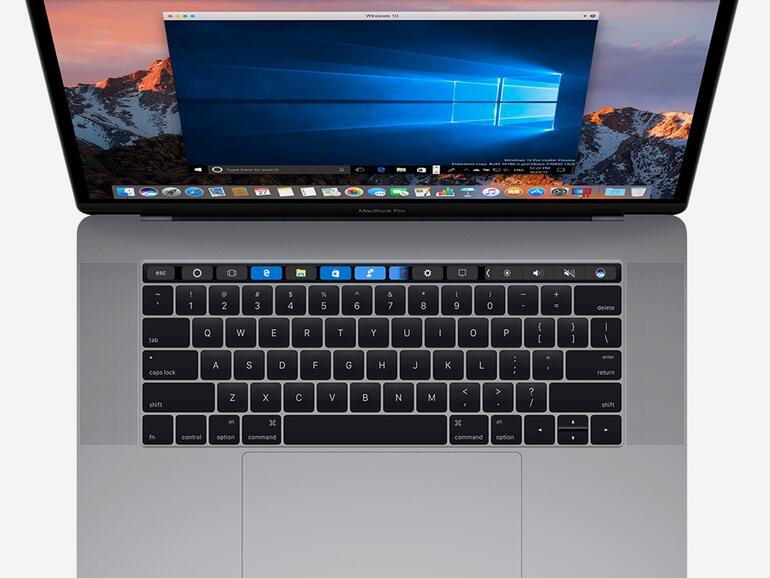 Parallels Desktop 13 mit Touch-Bar-Support